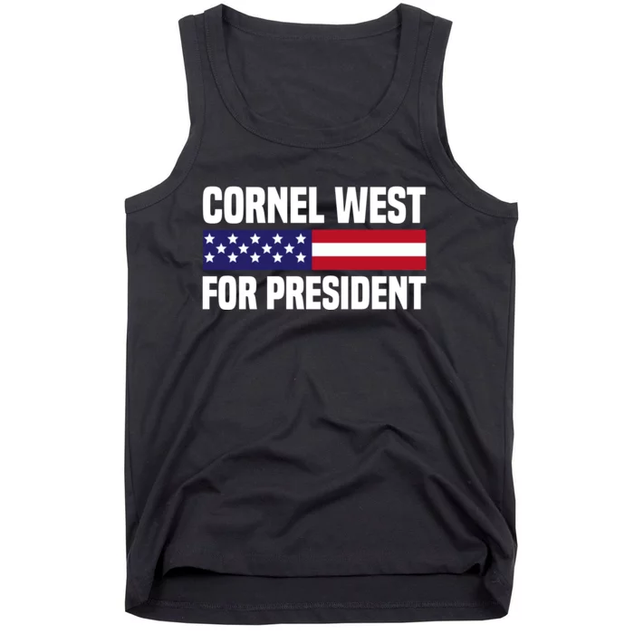 Cornel West For President 2024 Cornel West 2024 Tank Top