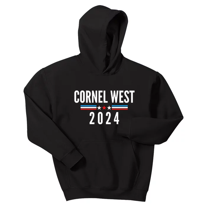 Cornel West For President 2024 Cornel West 2024 Kids Hoodie