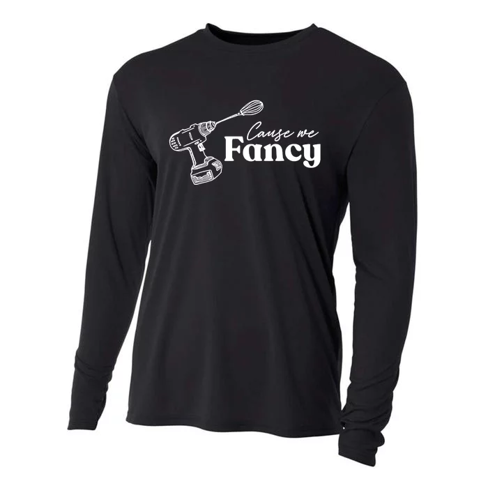 Cause We Fancy Moss Cooling Performance Long Sleeve Crew