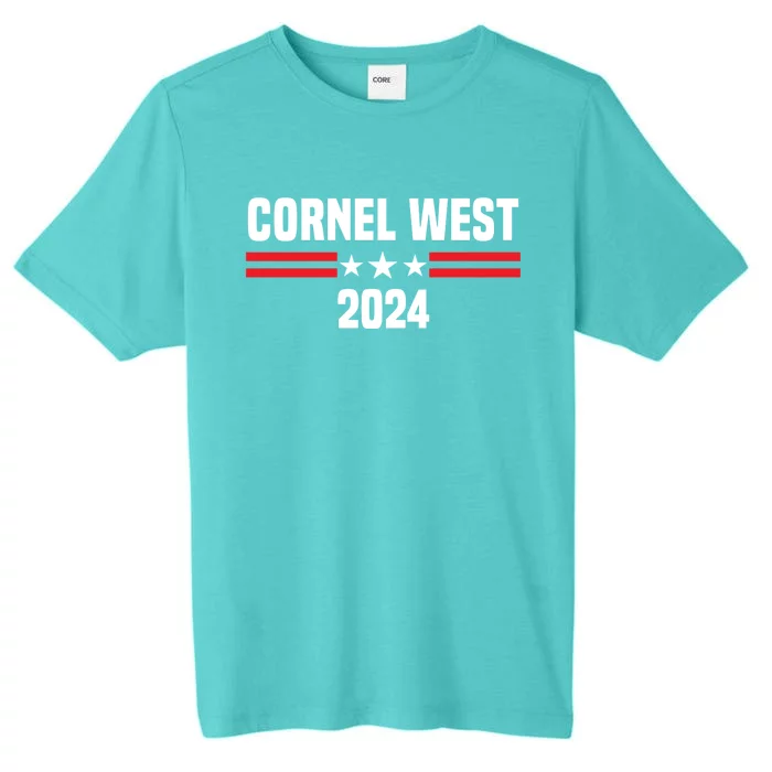 Cornel West For President 2024 Cornel West 2024 ChromaSoft Performance T-Shirt