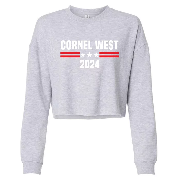 Cornel West For President 2024 Cornel West 2024 Cropped Pullover Crew