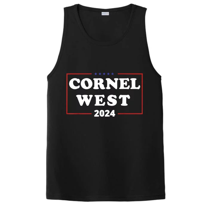 Cornel West For President 2024 Cornel West 2024 Performance Tank