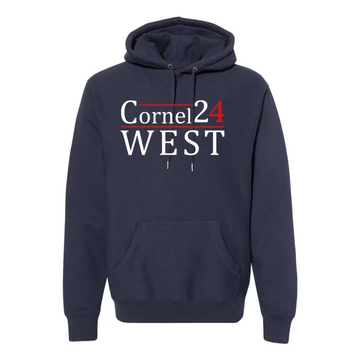 Cornel West For President 2024 Cornel West 2024 Premium Hoodie