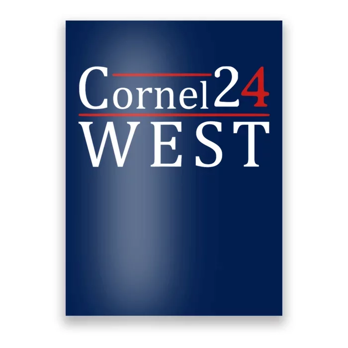 Cornel West For President 2024 Cornel West 2024 Poster