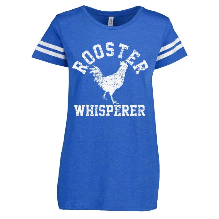 Chicken Whisperer Funny Chicken Lover Farm Life Enza Ladies Jersey Football T-Shirt