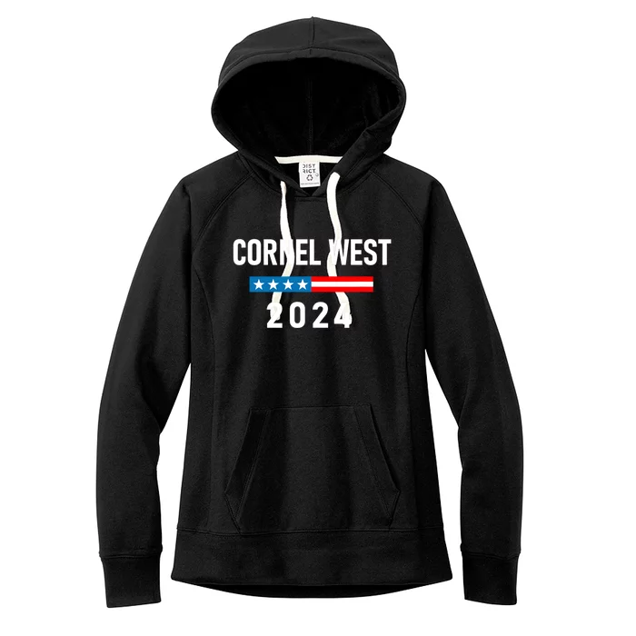 Cornel West For President Cornel West 2024 Women's Fleece Hoodie