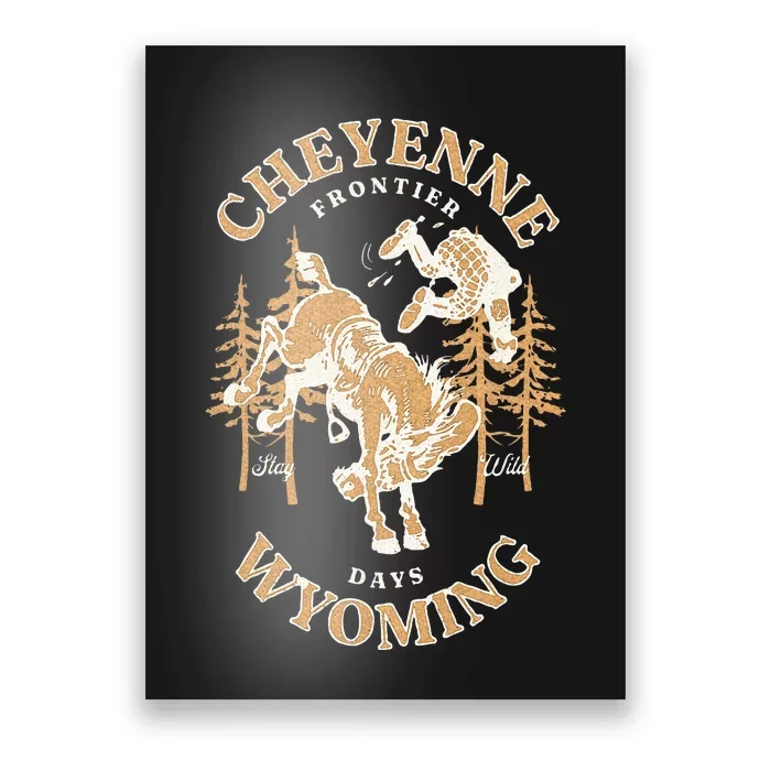 Cheyenne Wyoming Frontier Days Poster