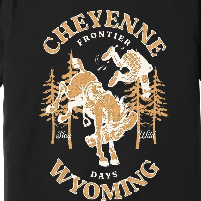 Cheyenne Wyoming Frontier Days Premium T-Shirt