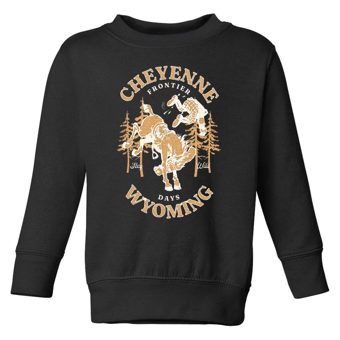 Cheyenne Wyoming Frontier Days Toddler Sweatshirt