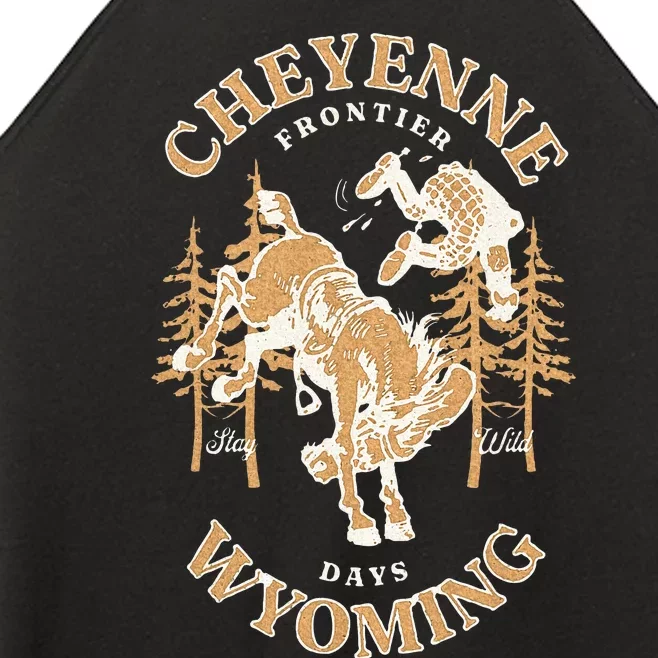 Cheyenne Wyoming Frontier Days Women’s Perfect Tri Rocker Tank