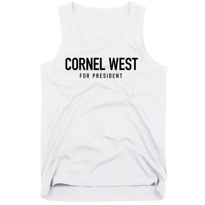 Cornel West For President 2024 Tank Top