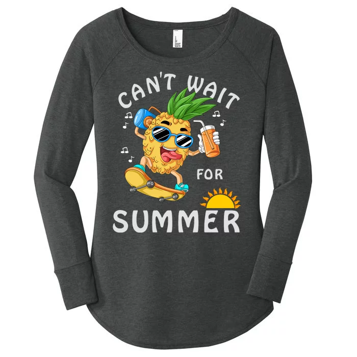 Can't Wait For Summer Women's Perfect Tri Tunic Long Sleeve Shirt