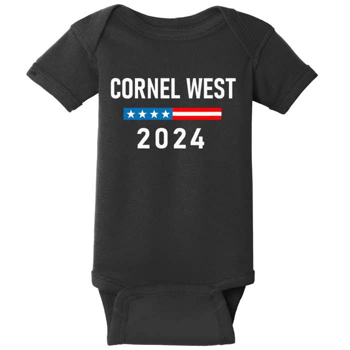 Cornel West For President Cornel West 2024 Baby Bodysuit