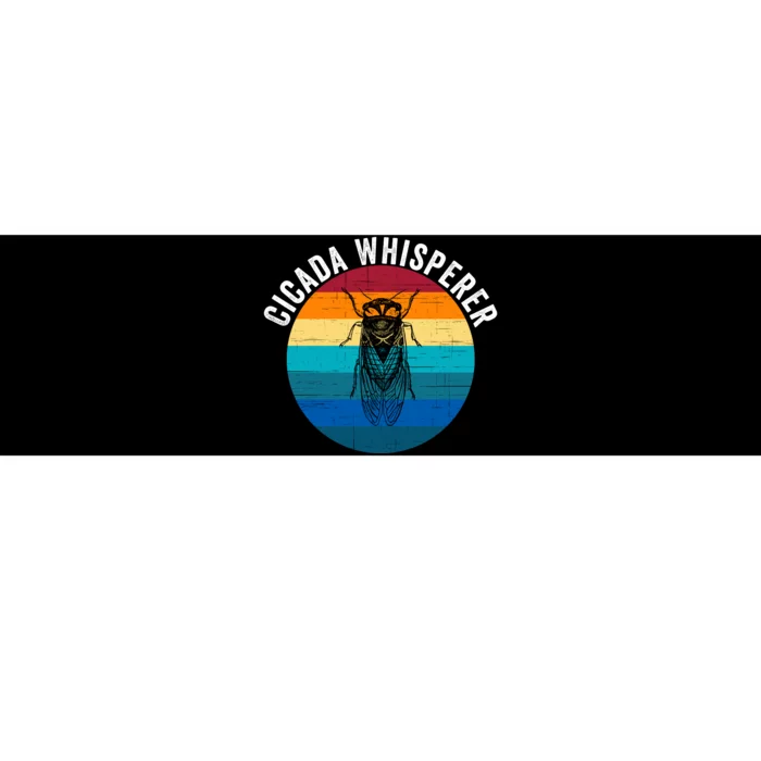 Cicada Whisperer Funny Cicada Nature Lover Cicada Emergence Bug Enthusiast Bumper Sticker