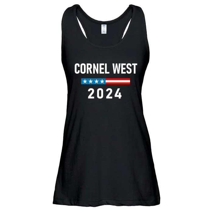 Cornel West For President Cornel West 2024 Ladies Essential Flowy Tank