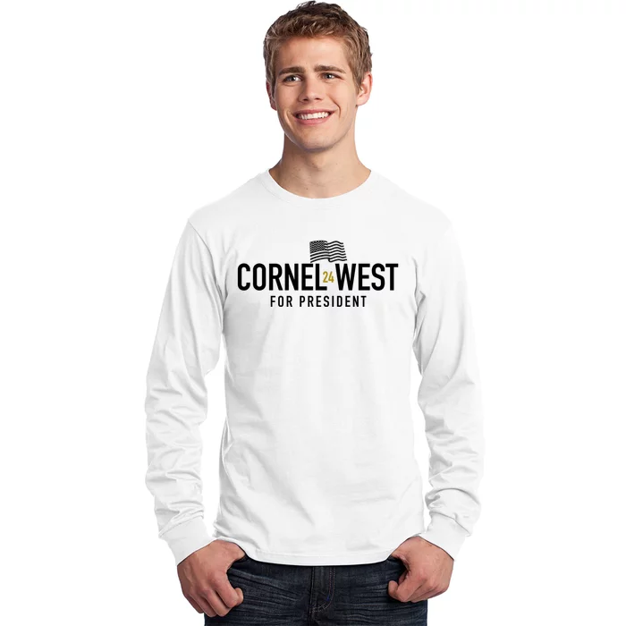 Cornel West For President Cornel West 2024 Long Sleeve Shirt