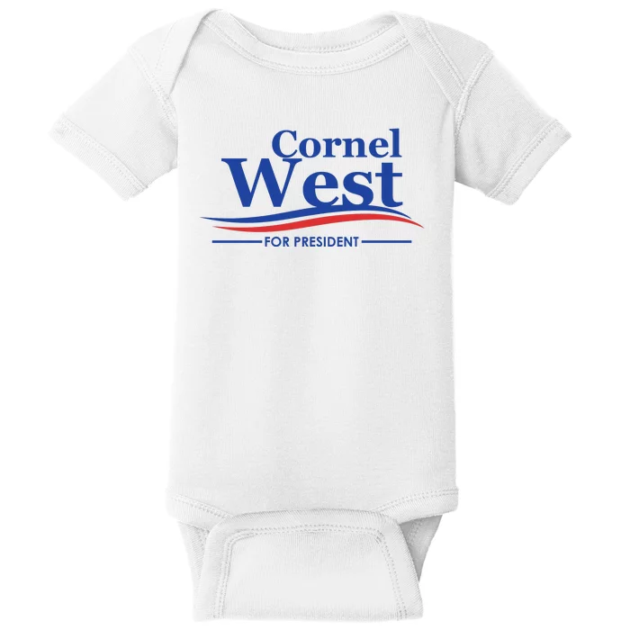 Cornel West For President Cornel West 2024 Baby Bodysuit