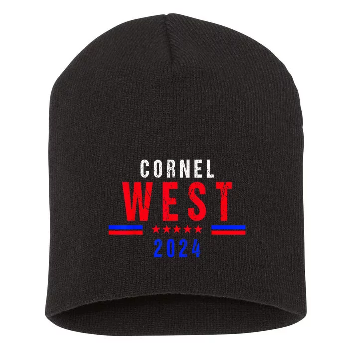 Cornel West For President Cornel West 2024 Short Acrylic Beanie