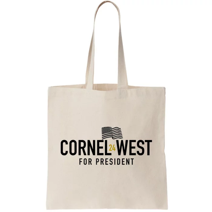 Cornel West For President Cornel West 2024 Tote Bag