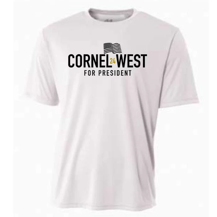 Cornel West For President Cornel West 2024 Cooling Performance Crew T-Shirt