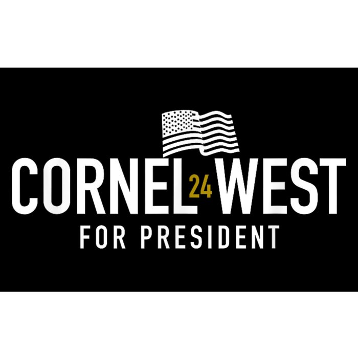 Cornel West For President Cornel West 2024 Bumper Sticker