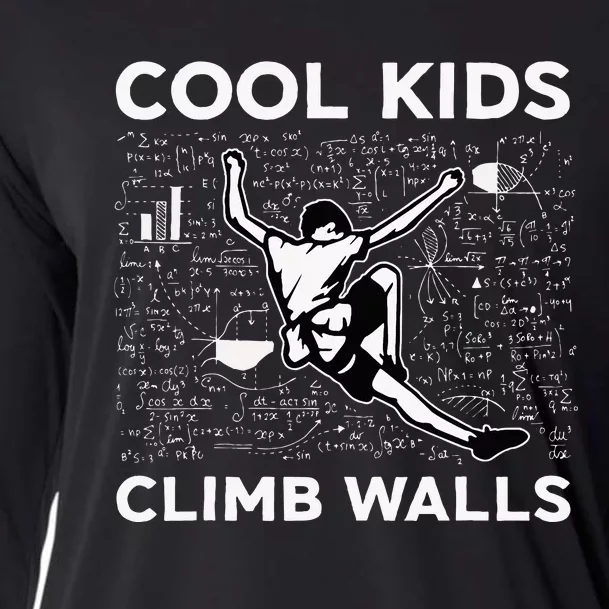 Climb Walls Funny Rock Climbing Bouldering Cooling Performance Long Sleeve Crew