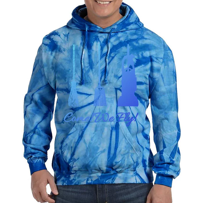 Come We Fly Halloween Gift Tie Dye Hoodie