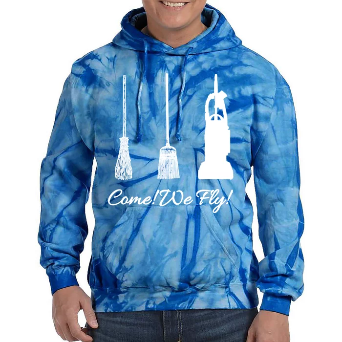 Come We Fly Halloween Gift Tie Dye Hoodie