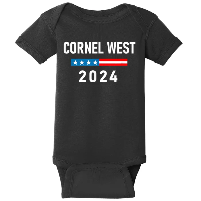 Cornel West For President Cornel West 2024 Baby Bodysuit