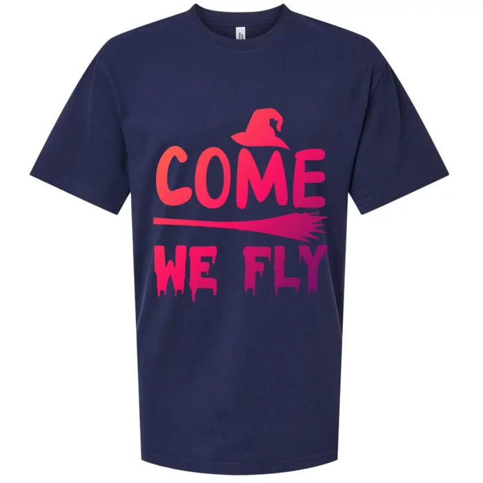 Come We Fly Funny Gift Sueded Cloud Jersey T-Shirt