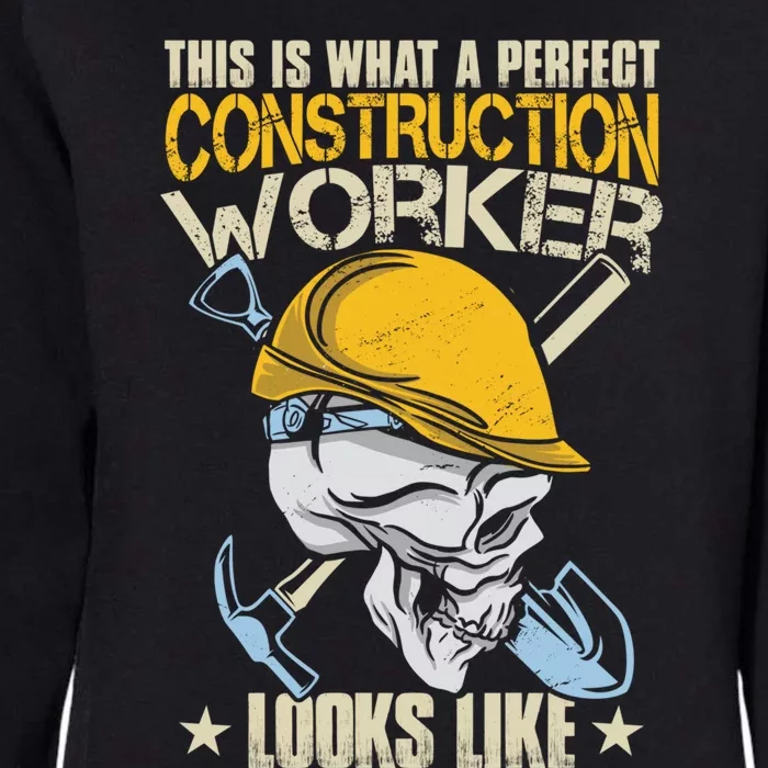 Construction Worker Gift Womens California Wash Sweatshirt