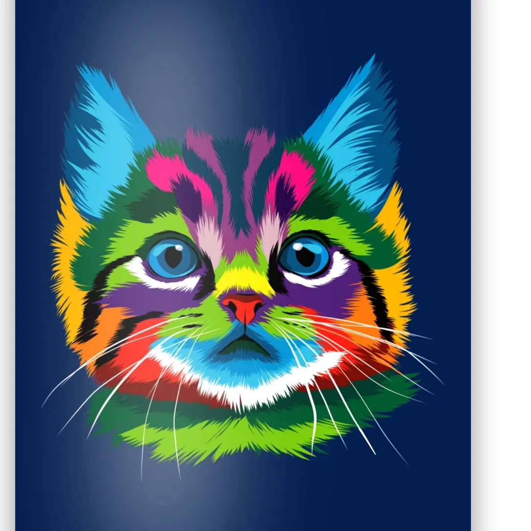 Cat Wo Graphic Teess Graphic Tee Cute Cat Poster