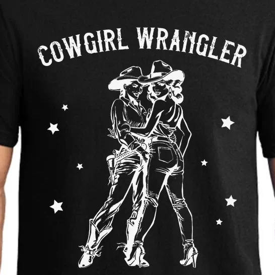 Cow Wrangler Gay Cow Lesbian Femme Lesbian Pride Pajama Set