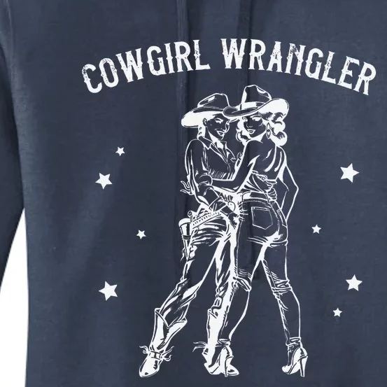 Cow Wrangler Gay Cow Lesbian Femme Lesbian Pride Women's Pullover Hoodie