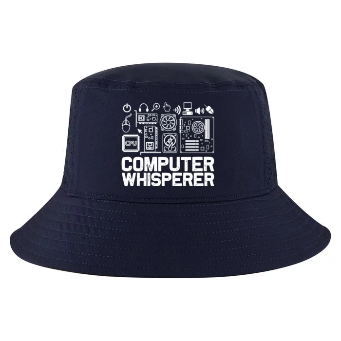 Computer Whisperer Gift It Nerds Geek Great Gift Cool Comfort Performance Bucket Hat