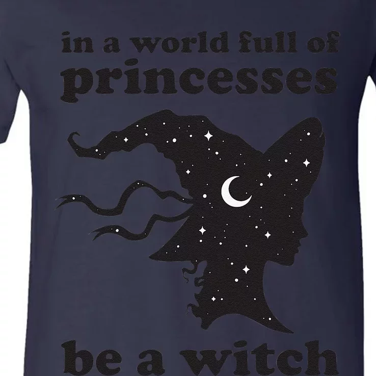 Cute Witch Halloween Costume For Women Or V-Neck T-Shirt