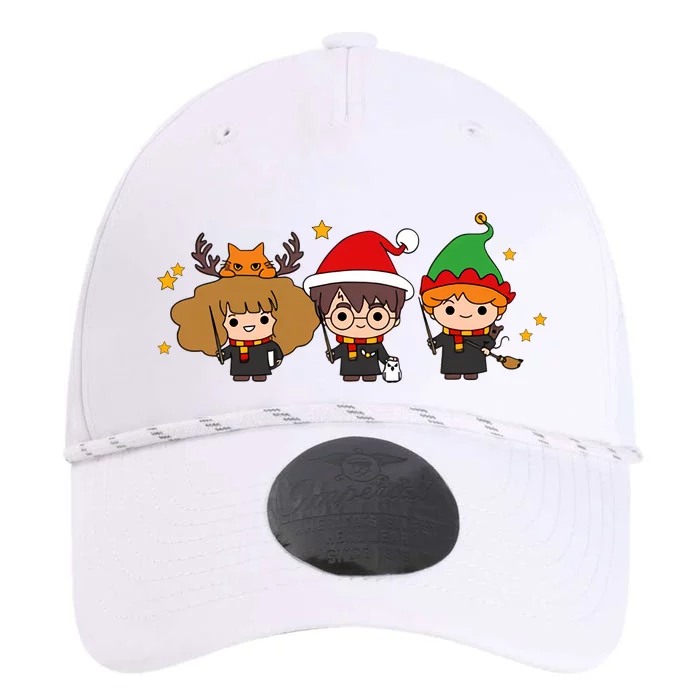 Cute Wizards Hogwarts Christmas Xmas Holiday Performance The Dyno Cap