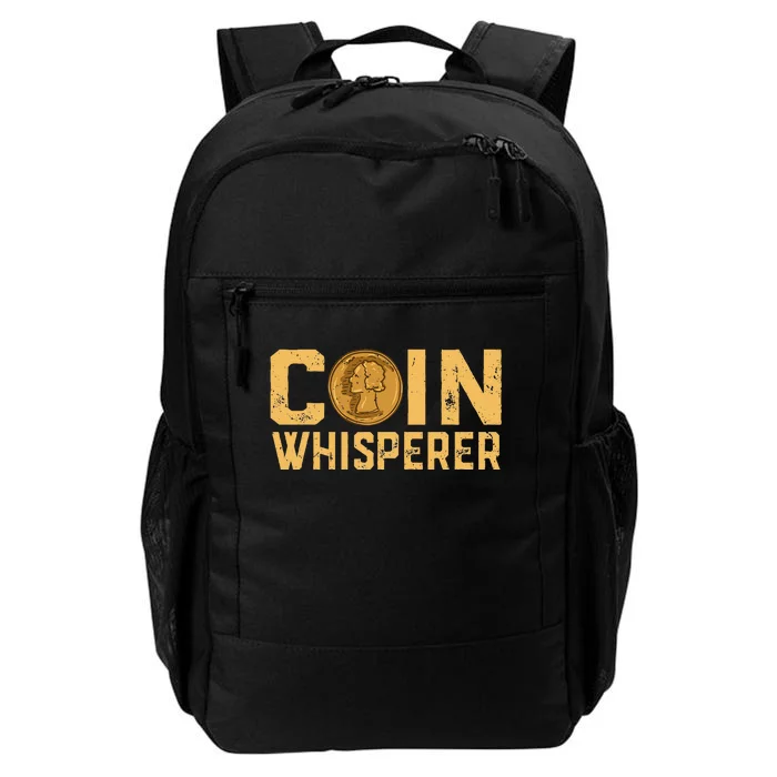 Coin Whisperer Humor Metal Detecting Treasure Hunt Hunter Daily Commute Backpack