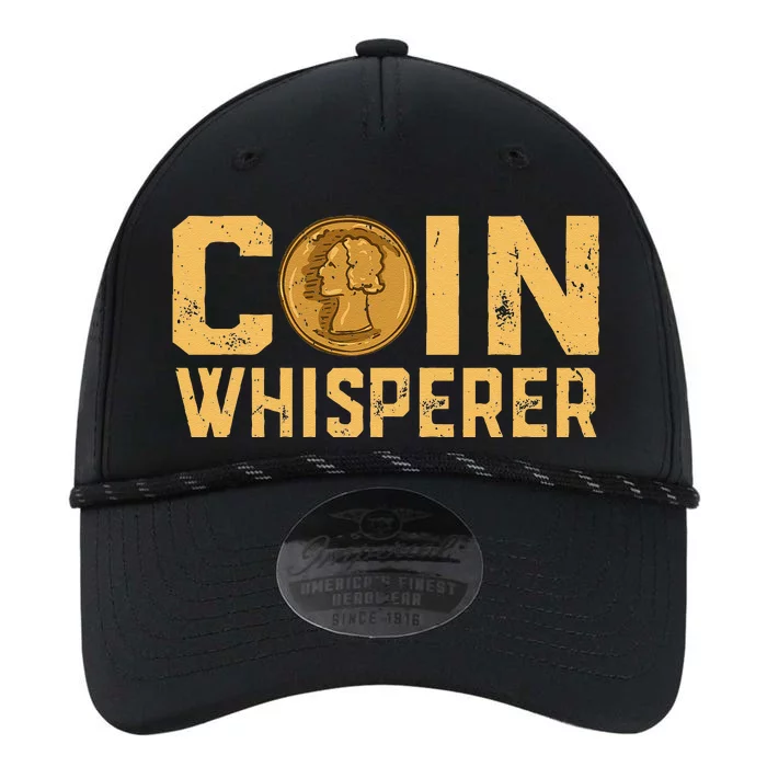 Coin Whisperer Humor Metal Detecting Treasure Hunt Hunter Performance The Dyno Cap