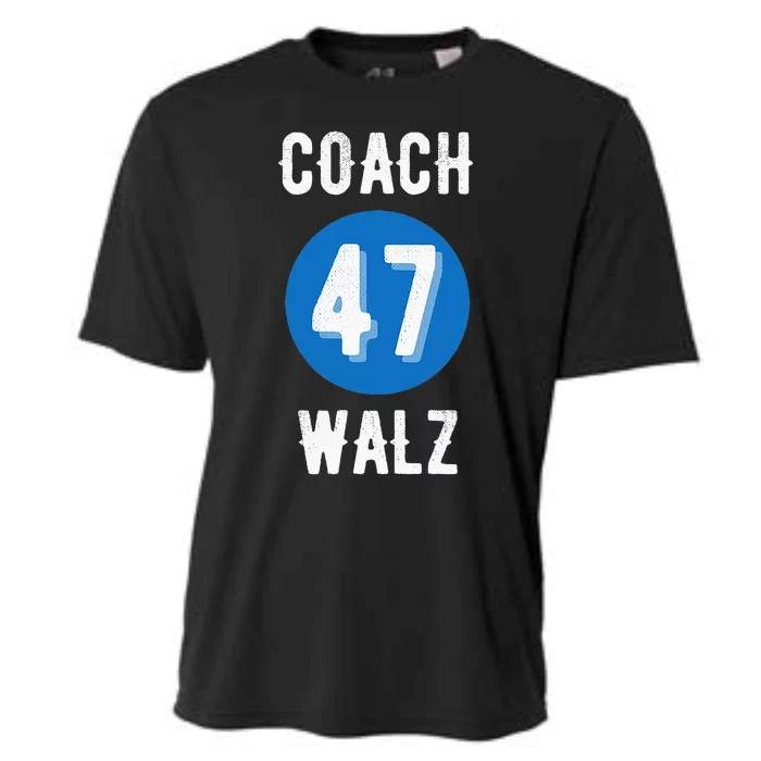 Coach Waltz Harris Waltz 2024 Coach Walz Cooling Performance Crew T-Shirt