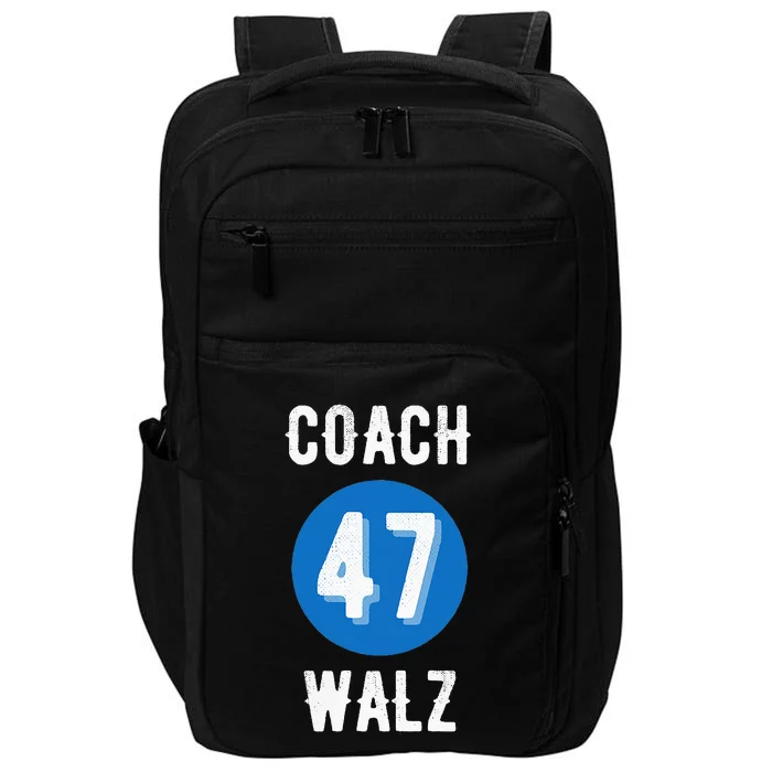 Coach Waltz Harris Waltz 2024 Coach Walz Impact Tech Backpack