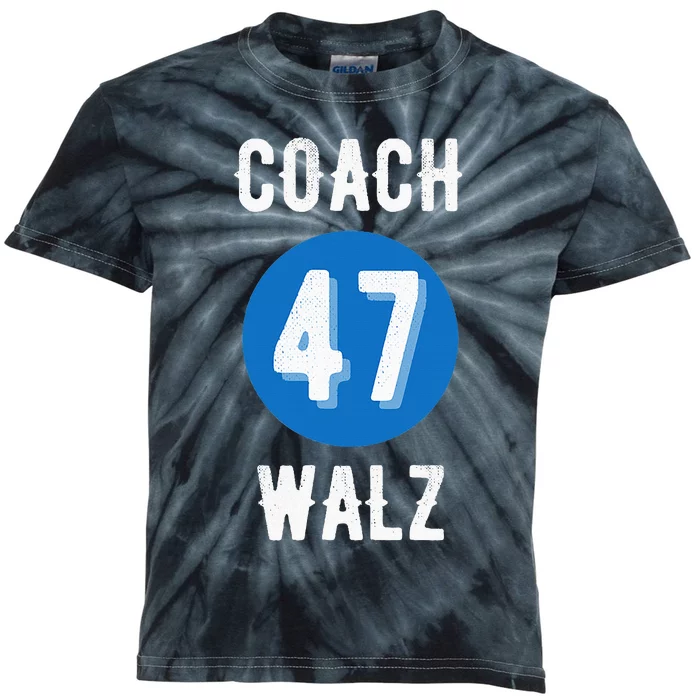 Coach Waltz Harris Waltz 2024 Coach Walz Kids Tie-Dye T-Shirt