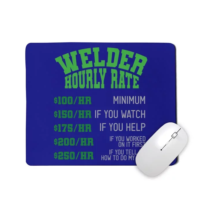 Cool Welder Hourly Set Gift Mousepad