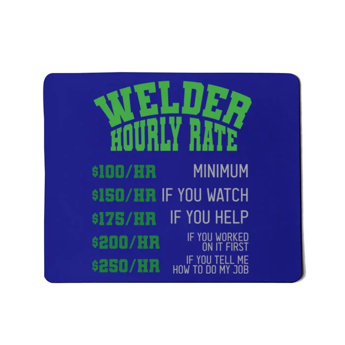 Cool Welder Hourly Set Gift Mousepad