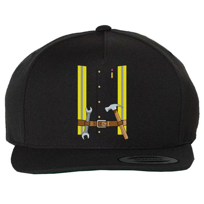 Construction Worker Halloween Costume For &S Wool Snapback Cap