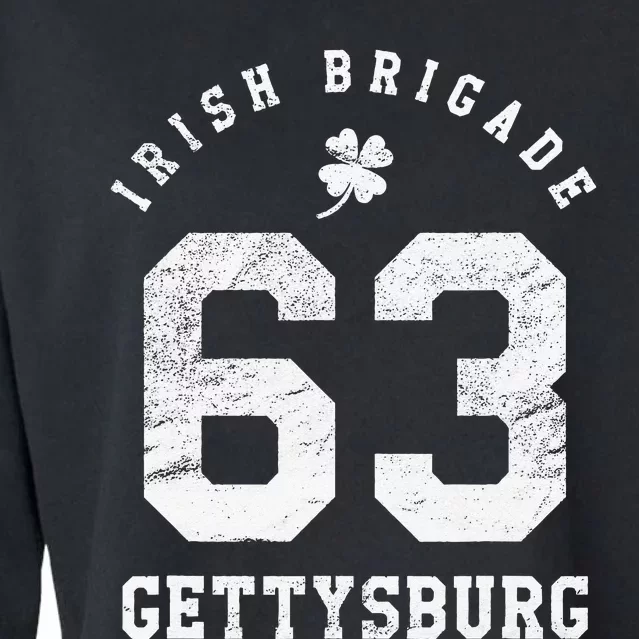 Civil War Irish Brigade Gettysburg Cropped Pullover Crew