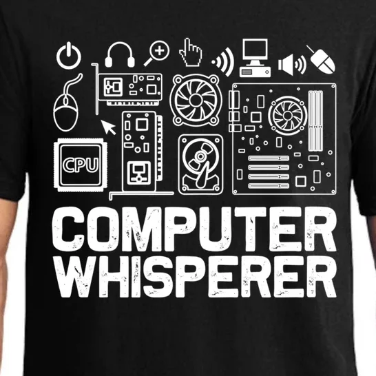 Computer Whisperer It Tech Support Software Engineer Geek Gift Pajama Set