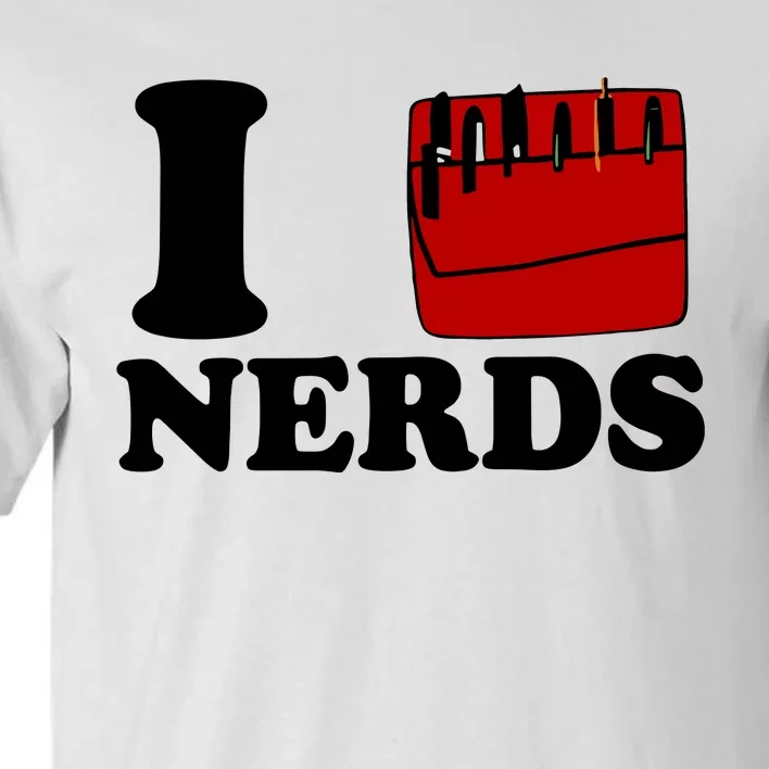 Claudia Wearing I Heart Nerds Ariana Tall T-Shirt