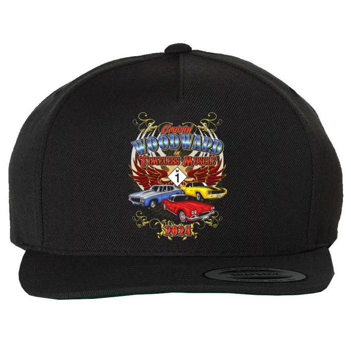 Cruisin Woodward In Timeless Muscle 2024 Wool Snapback Cap