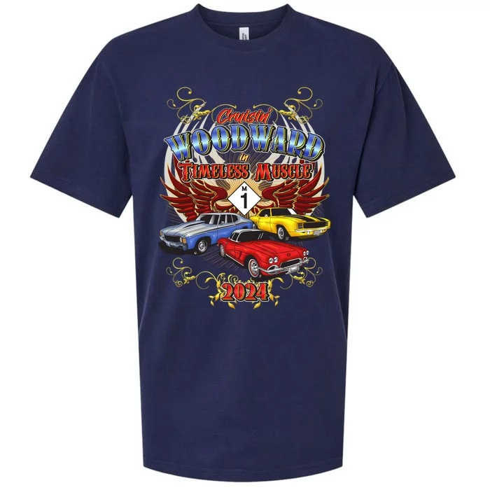 Cruisin Woodward In Timeless Muscle 2024 Sueded Cloud Jersey T-Shirt